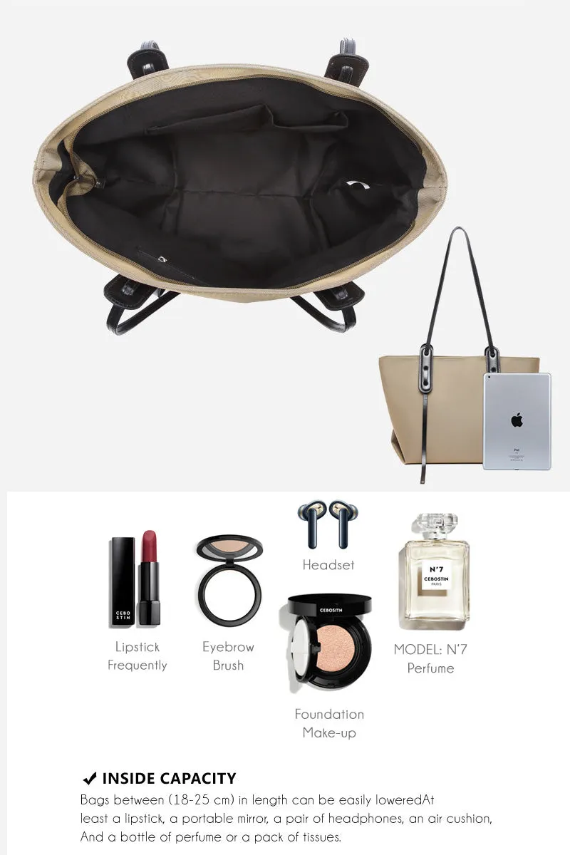 Large capacity messenger bag all-match portable tote bag