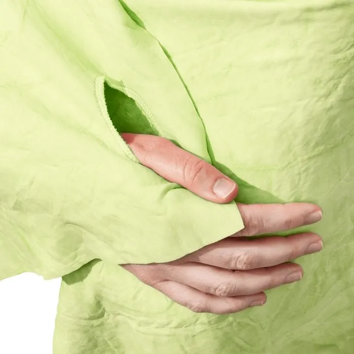Large ChillAway Body Towel with 2 Thumbholes - 56" x 30" - Lime 1374-L