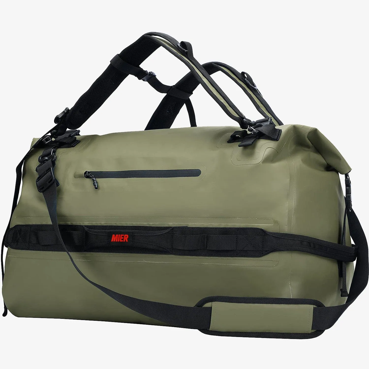 Large Waterproof Duffel Bag Rolltop Dry Duffle Backpack