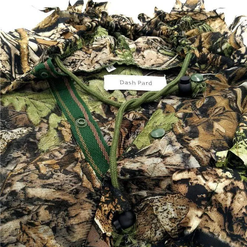 Laser Cut 3D Leafty Ghillie /Camo Hunting Suit