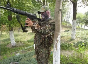 Laser Cut 3D Leafty Ghillie /Camo Hunting Suit