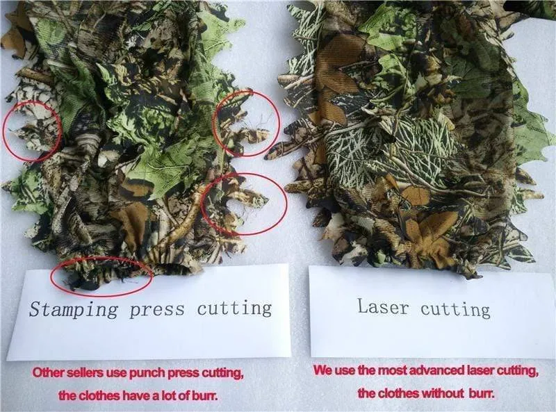 Laser Cut 3D Leafty Ghillie /Camo Hunting Suit