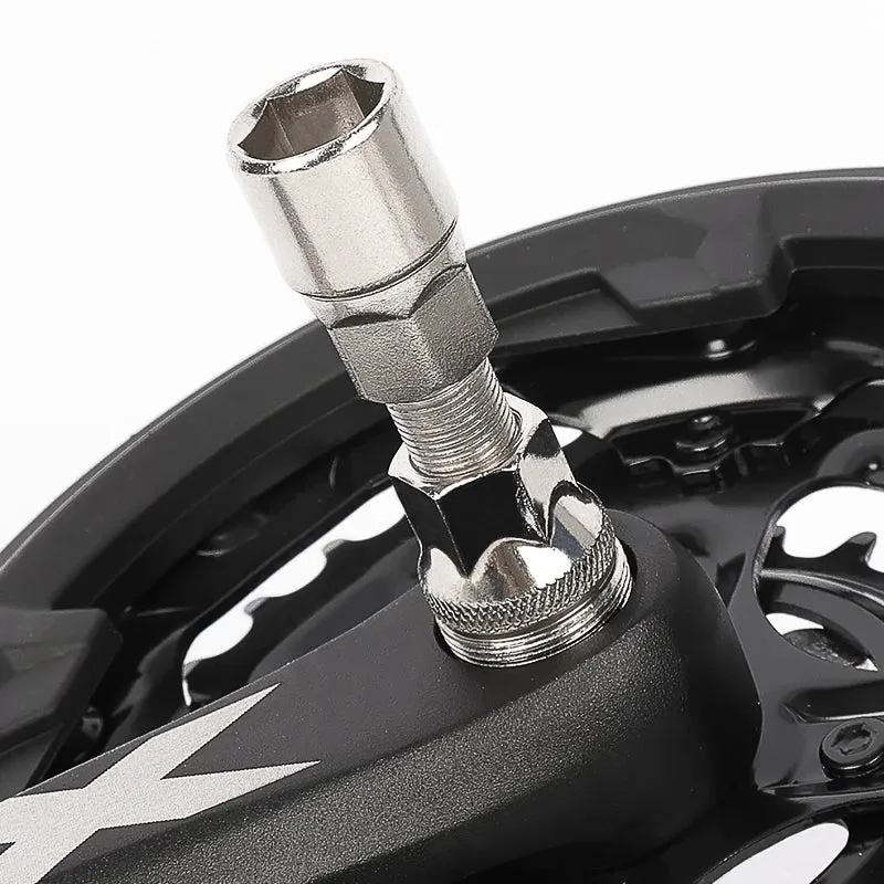 Lebycle Cycling Repair tool Crank Puller Chain Wheel Crank Removal Tool Bicycle Crank Wheel Extractor