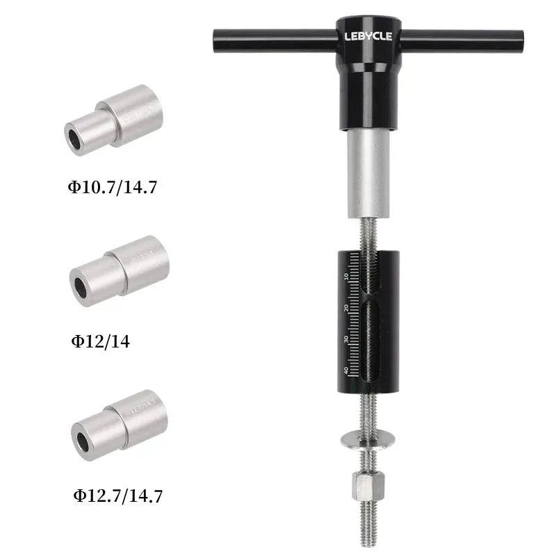 Lebycle Mtb Bike Rear Shock Repair Tool Bike Needle DU Bushing Press-in Installation Cycling Shock absorber Repair Tool