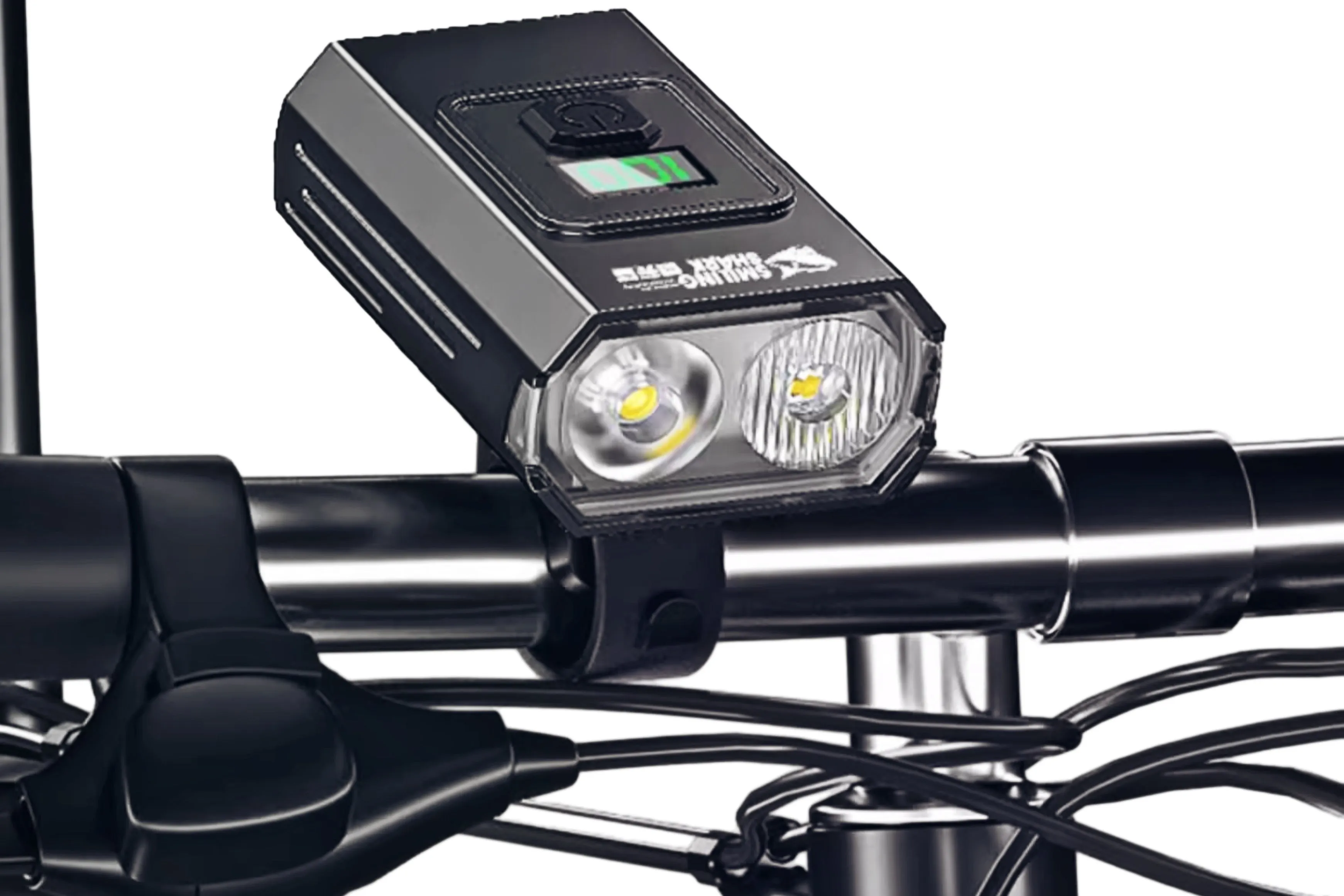 LED Bike Front Clip Light IPX6 Waterproof USB Rechargeable