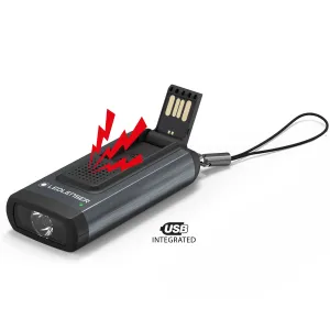 Ledlenser K6R-SAFETY KEYRING Floodlight & Alarm