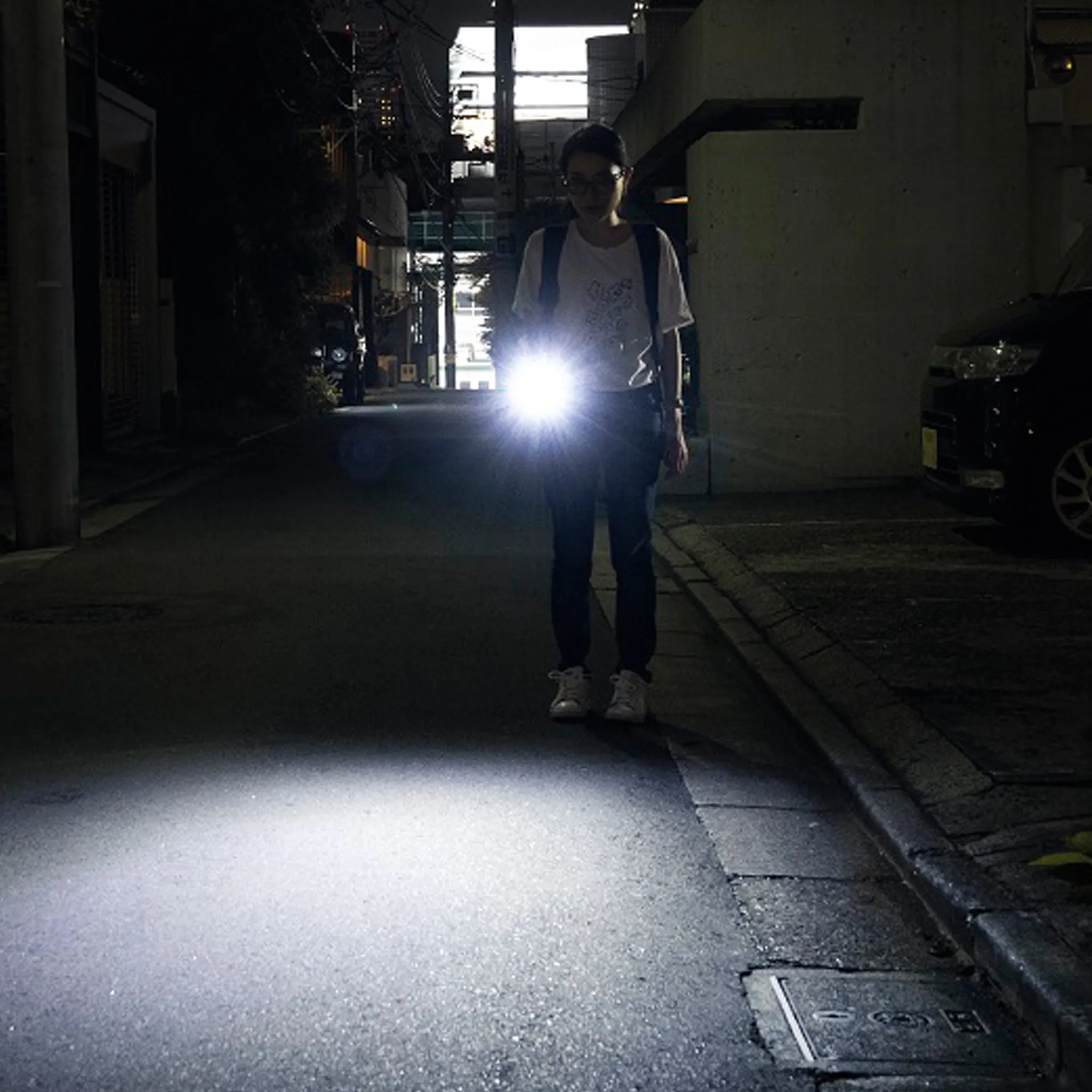 Ledlenser K6R-SAFETY KEYRING Floodlight & Alarm