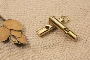 loudest brass emergency survival whistle