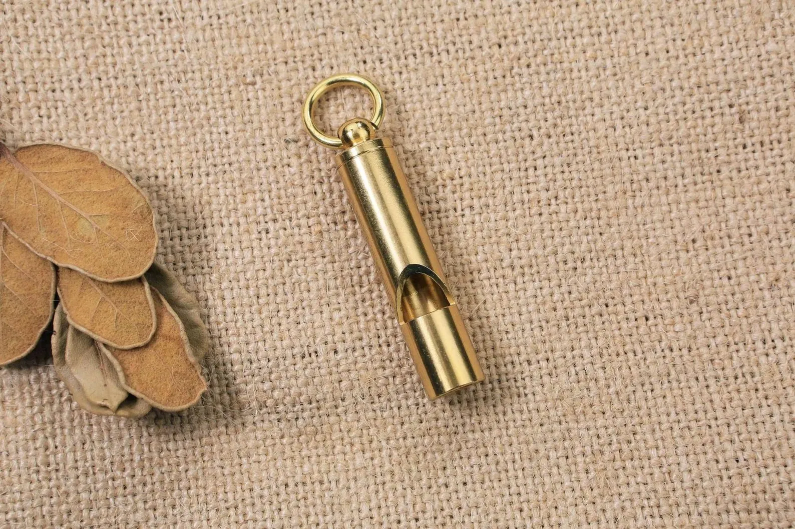loudest brass emergency survival whistle