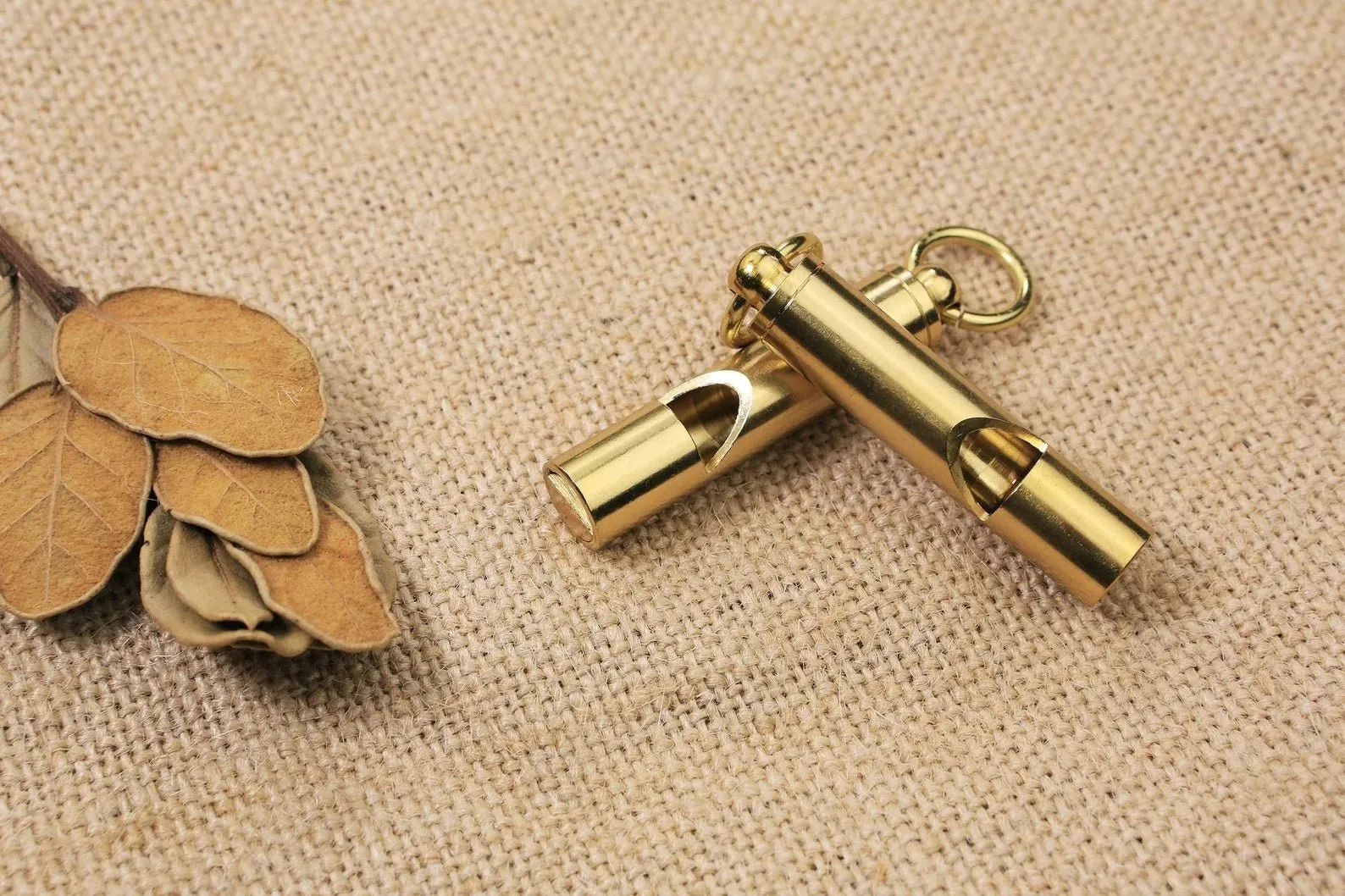 loudest brass emergency survival whistle
