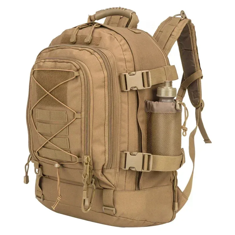 LQARMY 60L Military Backpack – Waterproof Molle Assault Rucksack for Outdoor Hiking, Camping, and Travel