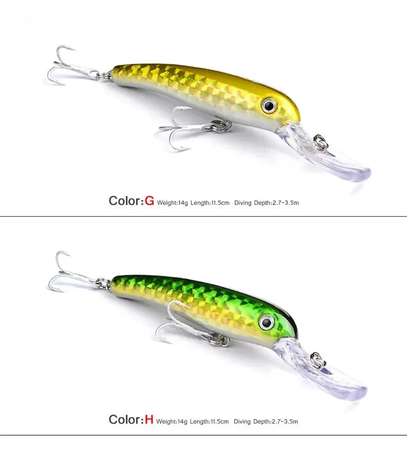 Lureswholesale® 11.5cm Lure Minnow Hard bait