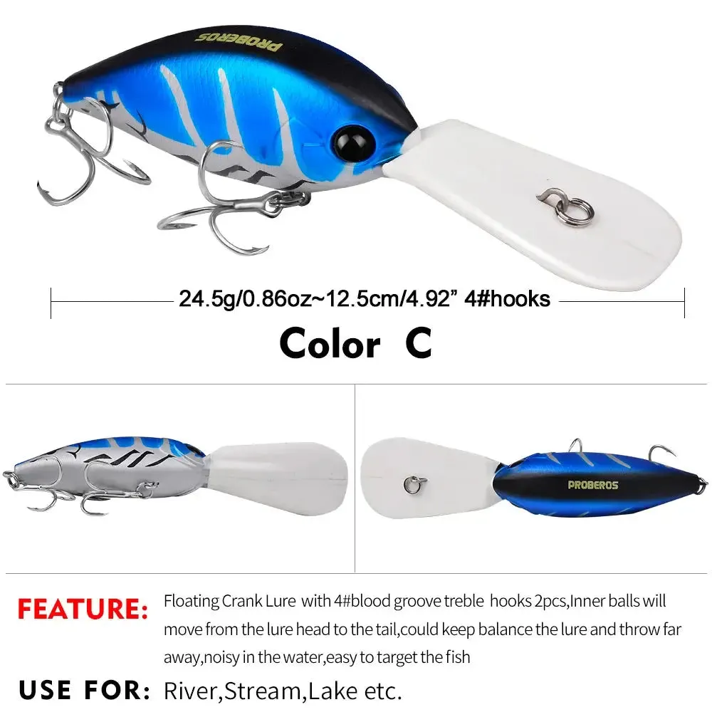Lureswholesale® 12.5cm 24.5g Fishing Lure for Bass