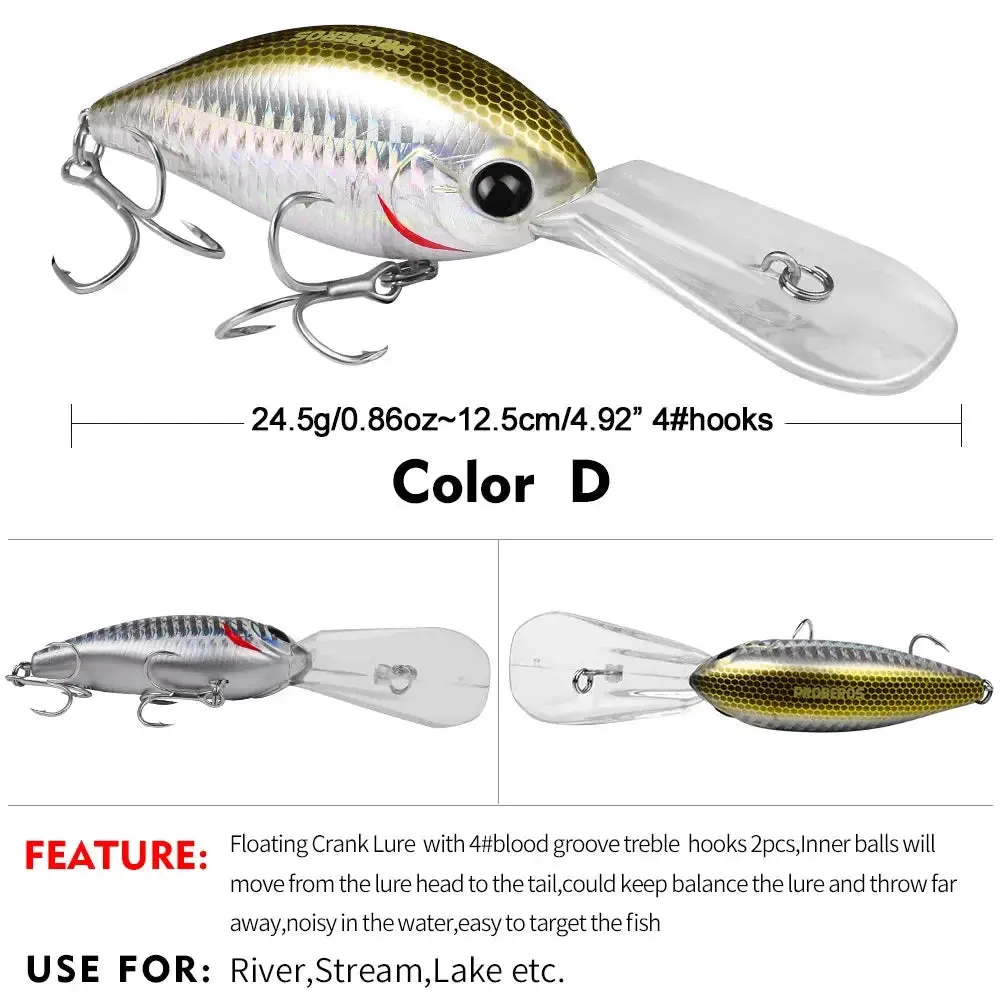 Lureswholesale® 12.5cm 24.5g Fishing Lure for Bass