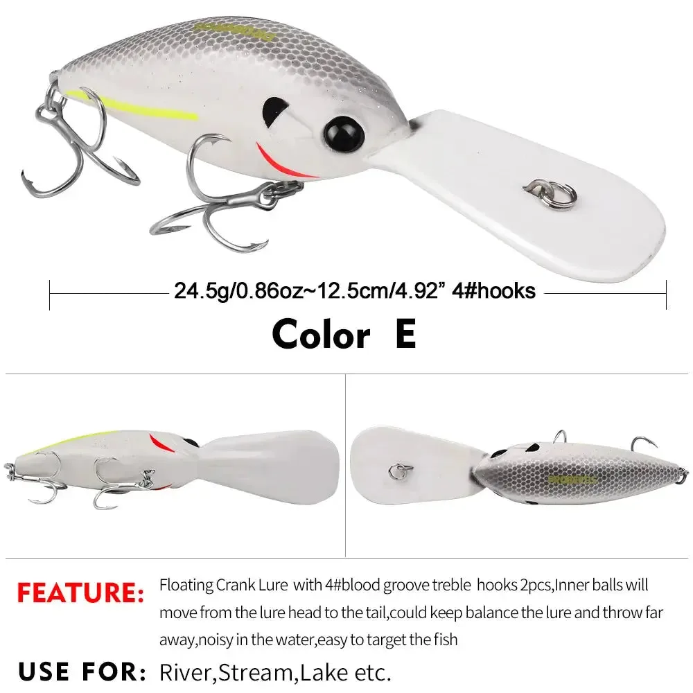Lureswholesale® 12.5cm 24.5g Fishing Lure for Bass