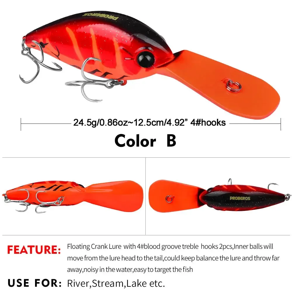 Lureswholesale® 12.5cm 24.5g Fishing Lure for Bass