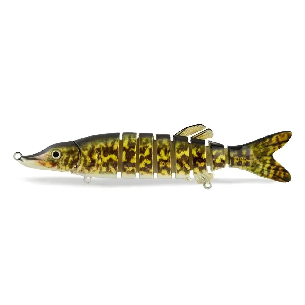Lureswholesale® 125mm Wobblers Multi Jointed Swimbait