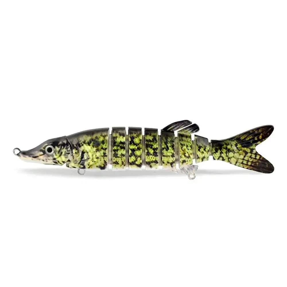 Lureswholesale® 125mm Wobblers Multi Jointed Swimbait