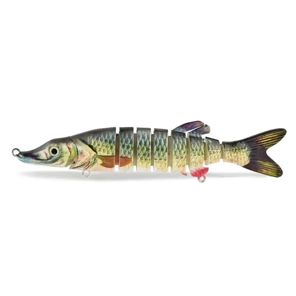 Lureswholesale® 125mm Wobblers Multi Jointed Swimbait