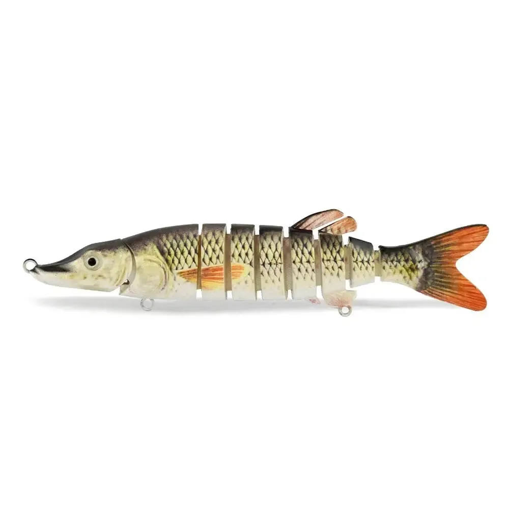 Lureswholesale® 125mm Wobblers Multi Jointed Swimbait
