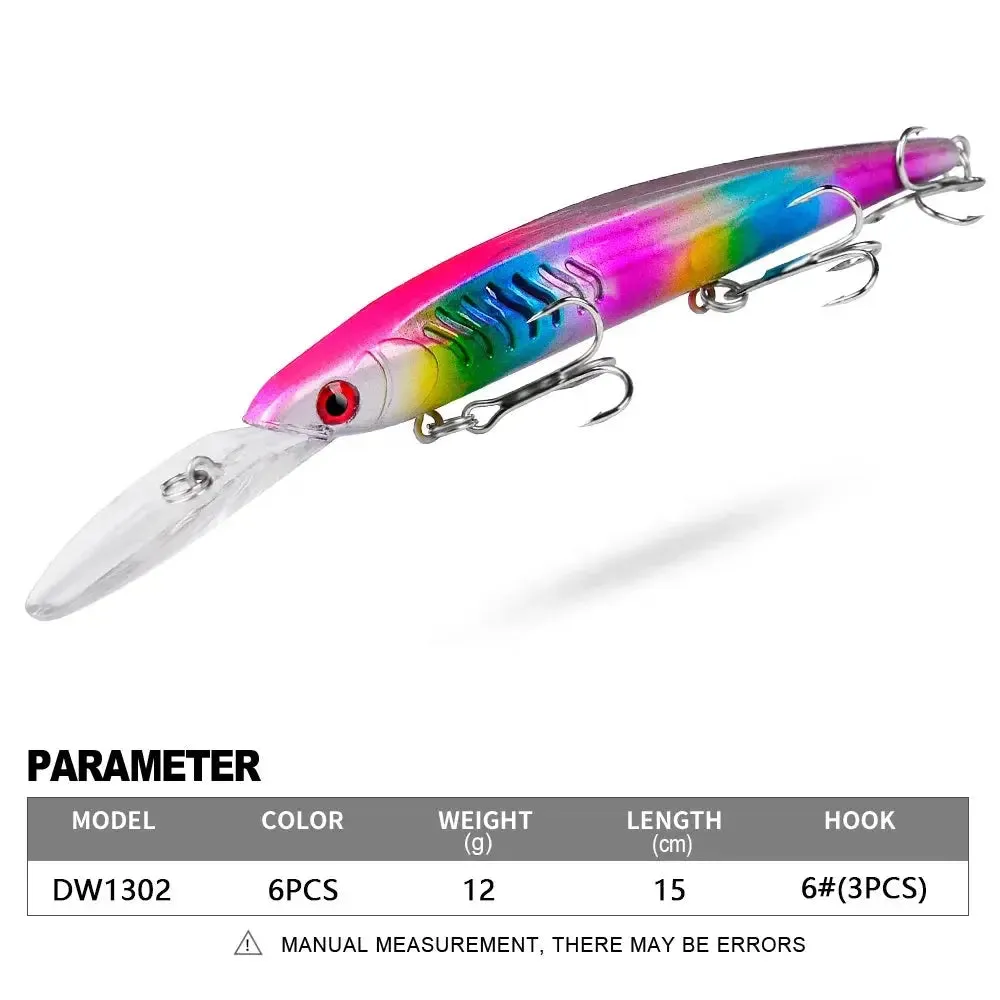 Lureswholesale® 15cm 12g Fishing Minnow Lure