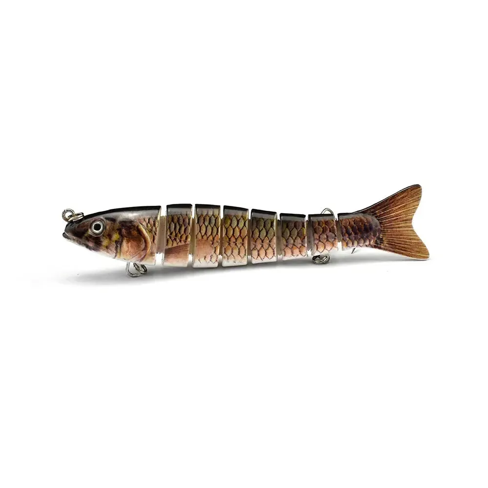 Lureswholesale® 3pcs a box Jointed Crankbait Swimbait 8 Segment Fishing Lures