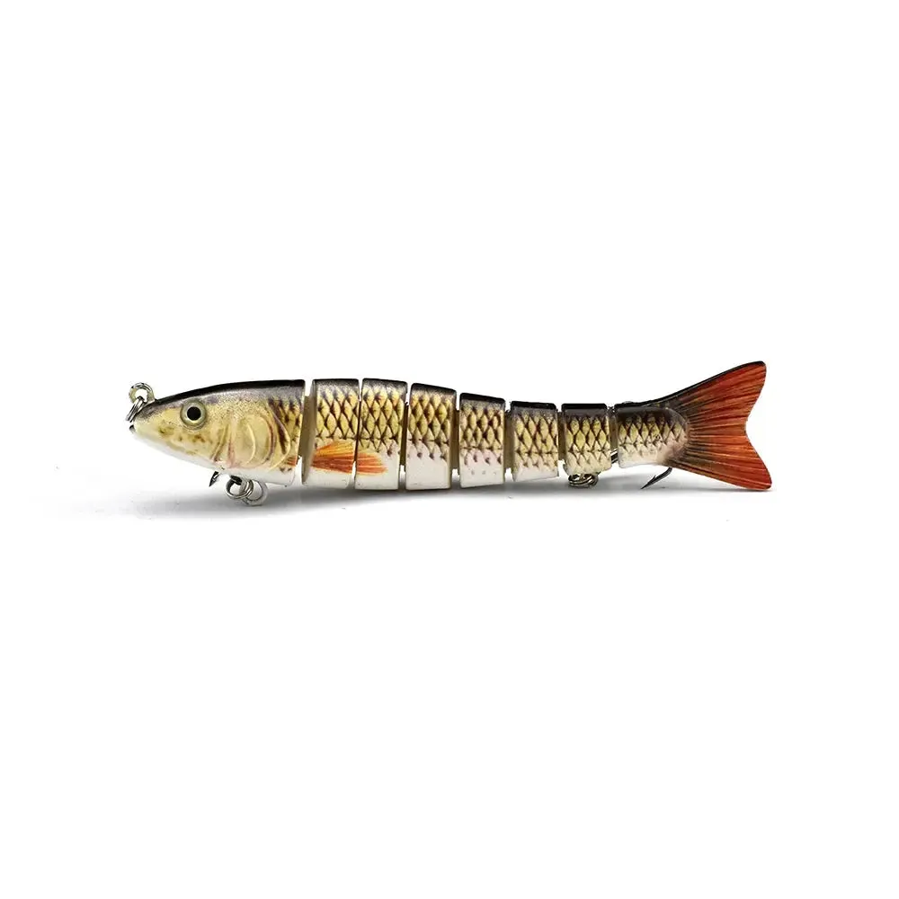 Lureswholesale® 3pcs a box Jointed Crankbait Swimbait 8 Segment Fishing Lures