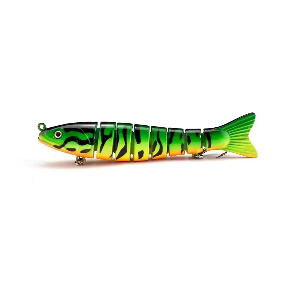Lureswholesale® 3pcs a box Jointed Crankbait Swimbait 8 Segment Fishing Lures