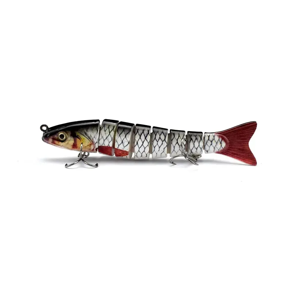 Lureswholesale® 3pcs a box Jointed Crankbait Swimbait 8 Segment Fishing Lures