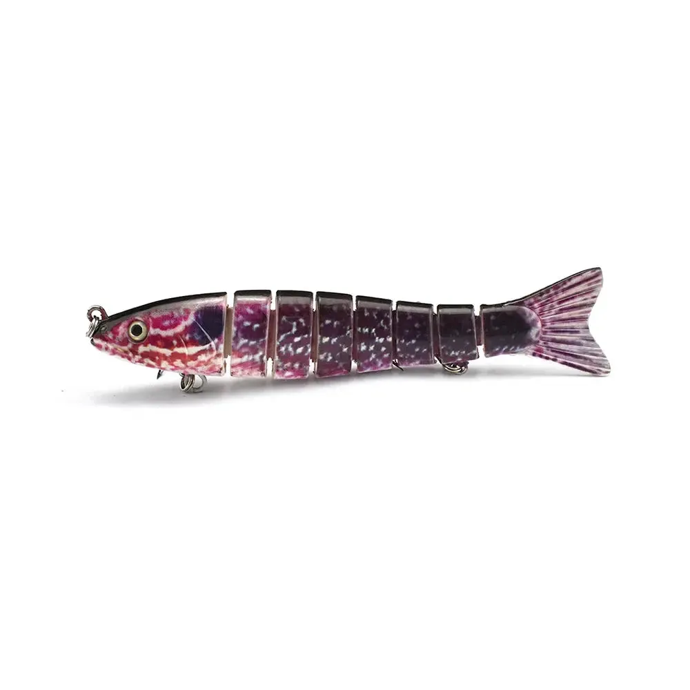 Lureswholesale® 3pcs a box Jointed Crankbait Swimbait 8 Segment Fishing Lures