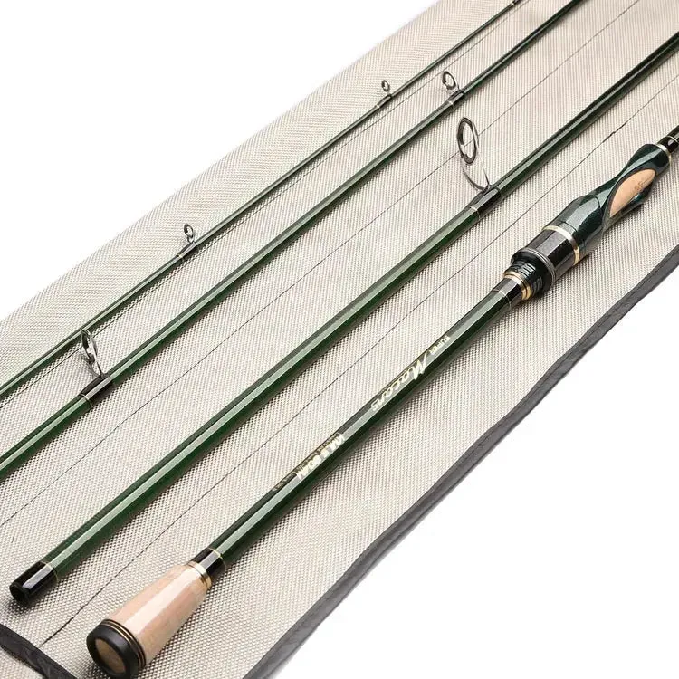 Lureswholesale® 4 Pieces Multi Section Carbon Fiber Fishing Rod