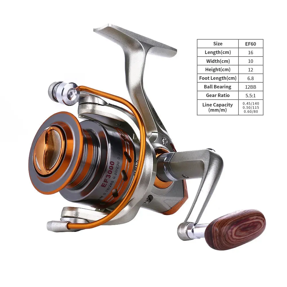 Lureswholesale® 500-9000 Series Spinning Fishing Reel