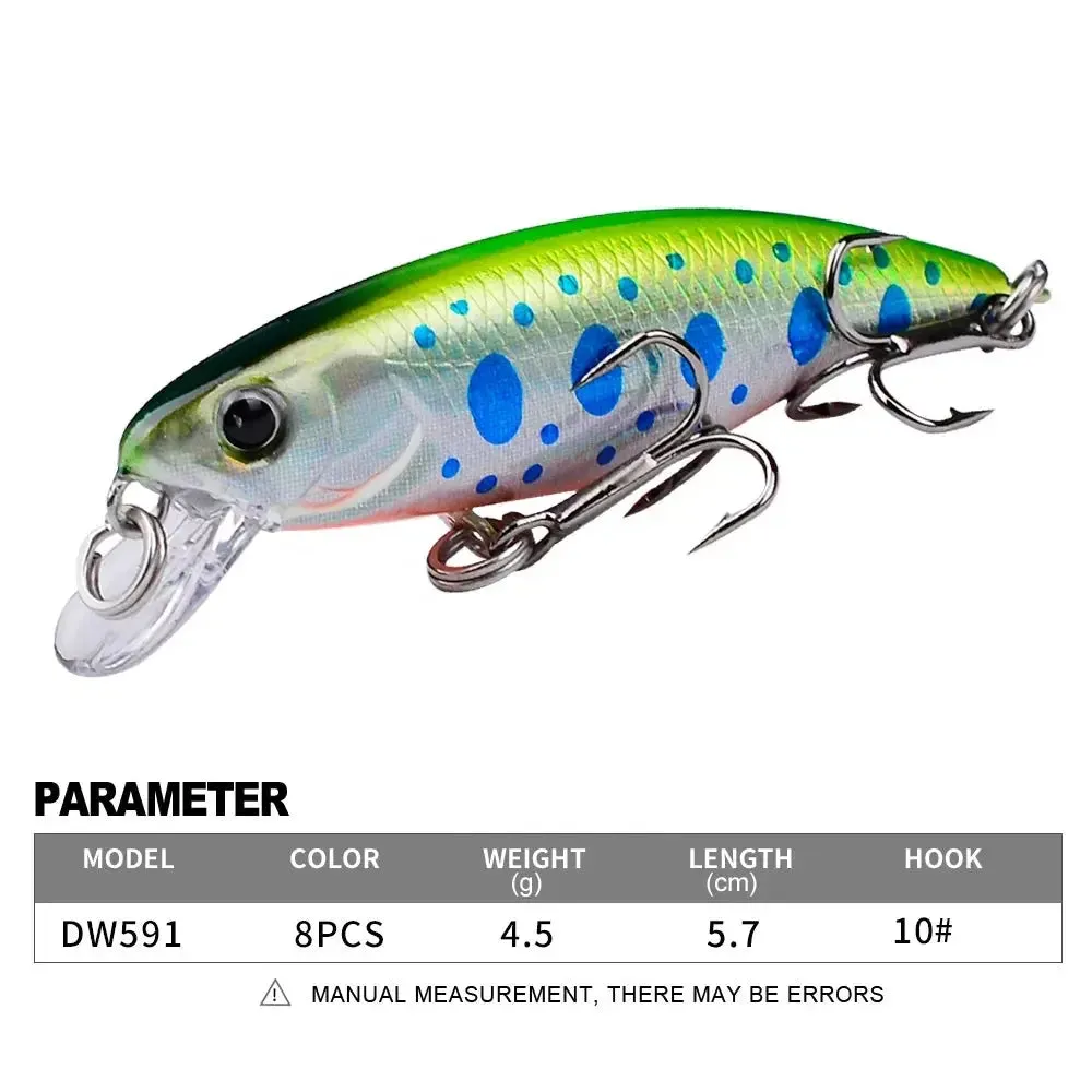 Lureswholesale® 5.7cm 4.5g Sinking Minnow Fishing Lure