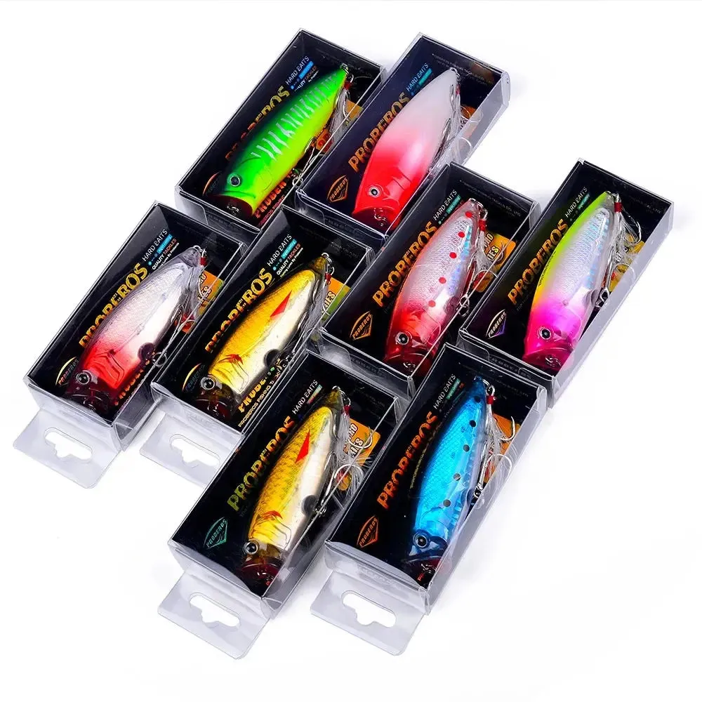 Lureswholesale® 7.5cm with feathery hard baits 19g Plastic baits