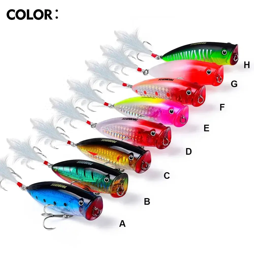 Lureswholesale® 7.5cm with feathery hard baits 19g Plastic baits