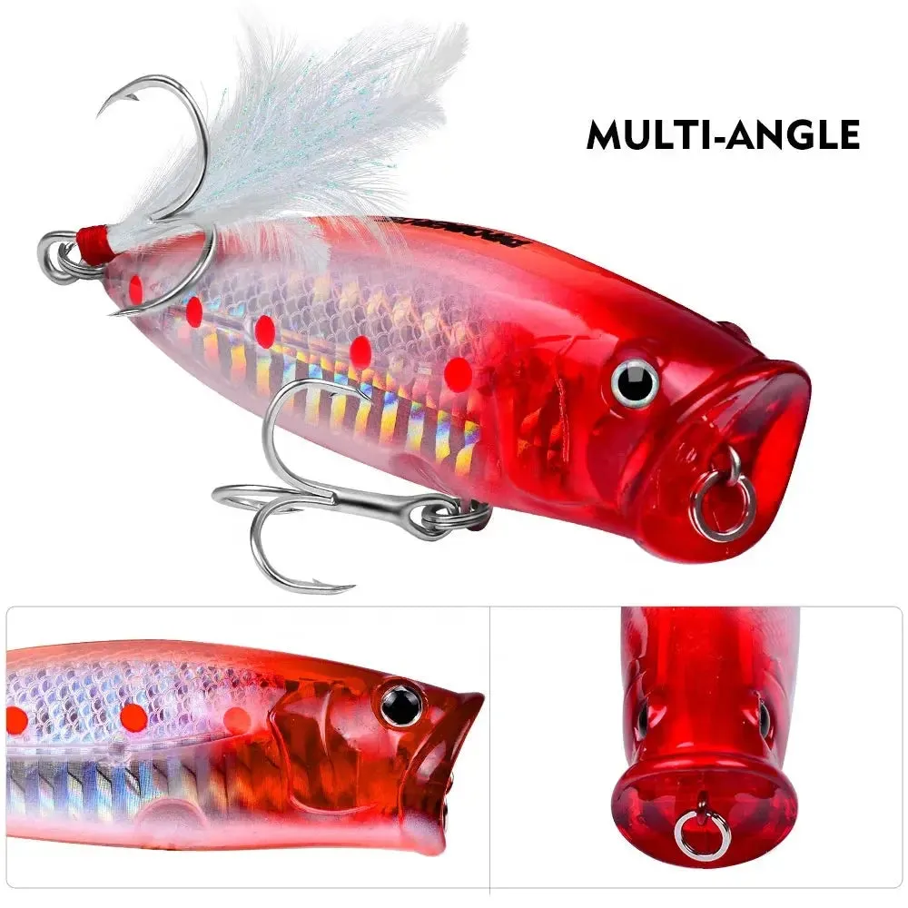 Lureswholesale® 7.5cm with feathery hard baits 19g Plastic baits