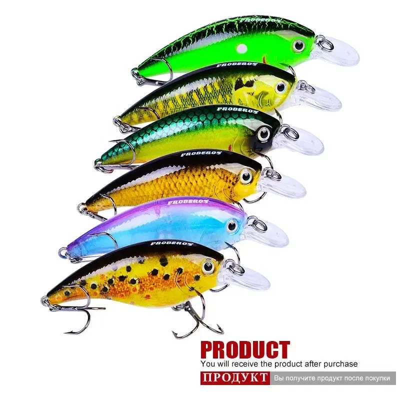 Lureswholesale® 7.6cm sea fishing Lua plastic bait