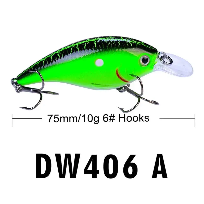 Lureswholesale® 7.6cm sea fishing Lua plastic bait