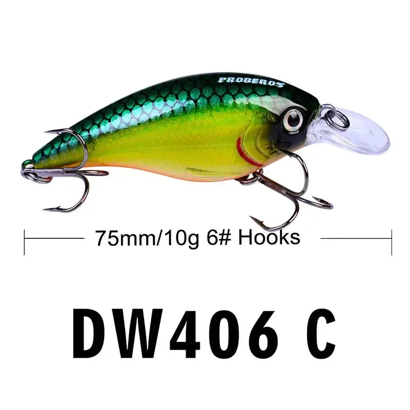 Lureswholesale® 7.6cm sea fishing Lua plastic bait