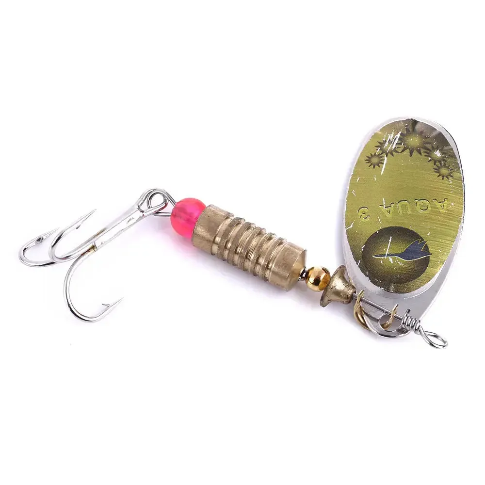 Lureswholesale®  7cm 8.8g high quality metal spoon artificial spinner fishing baits