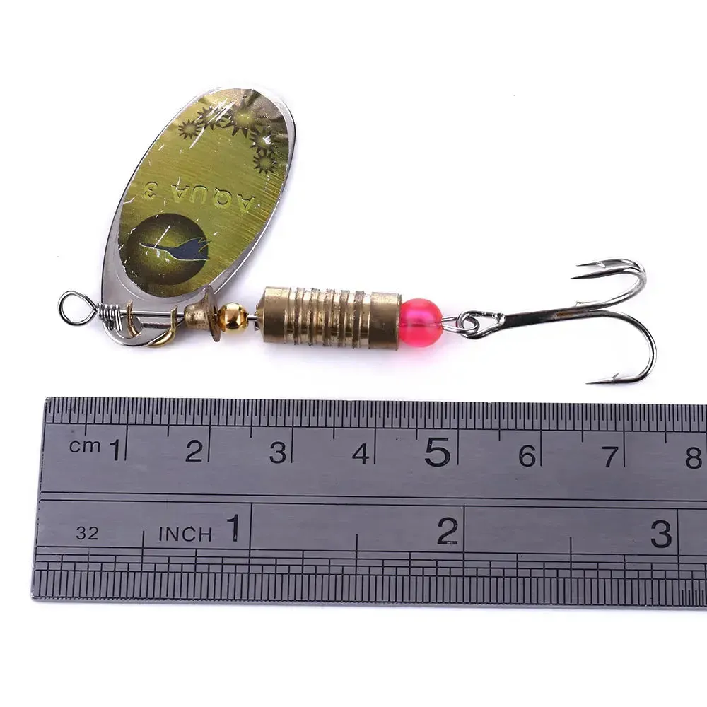Lureswholesale®  7cm 8.8g high quality metal spoon artificial spinner fishing baits