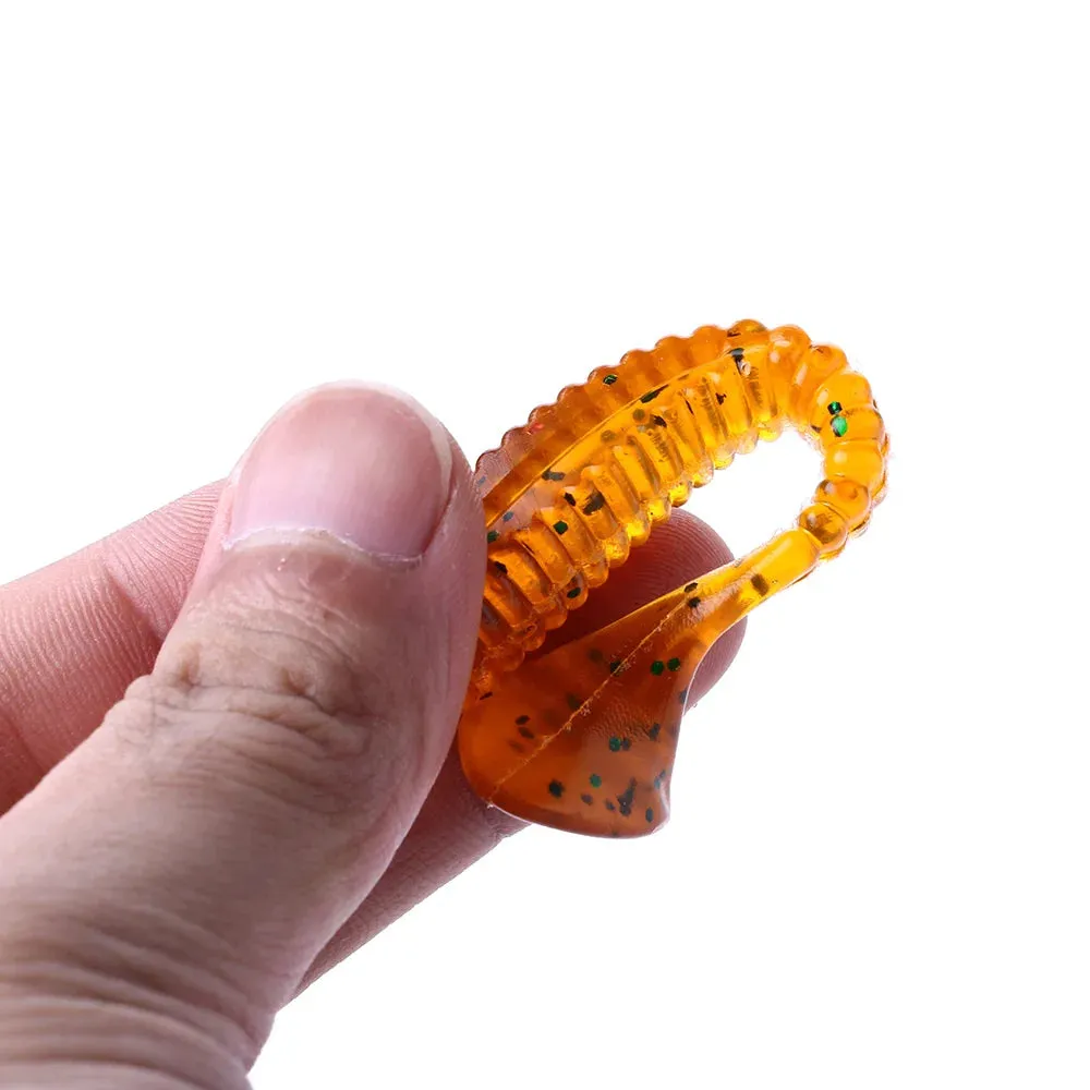 Lureswholesale® 8CM-5.7G T-tail soft plastic fishing lures
