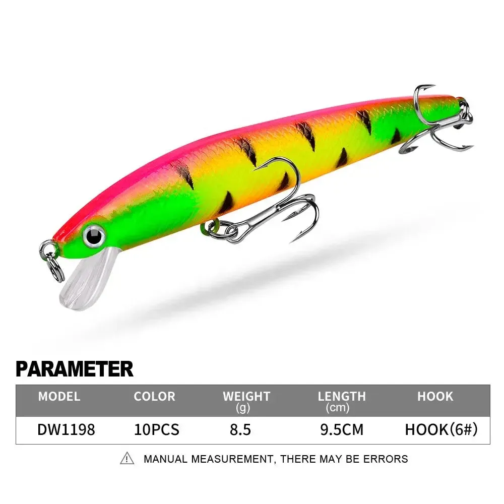 Lureswholesale® 95mm 8.5g Floating Minnow Lure