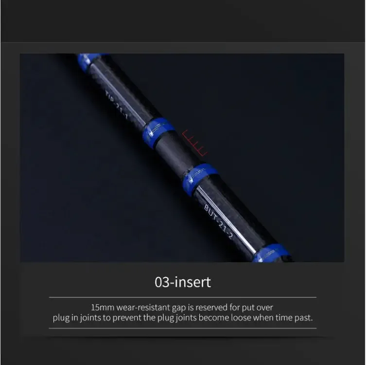 Lureswholesale® Carbon Fiber Offshore Big Game Sea Trolling Rod