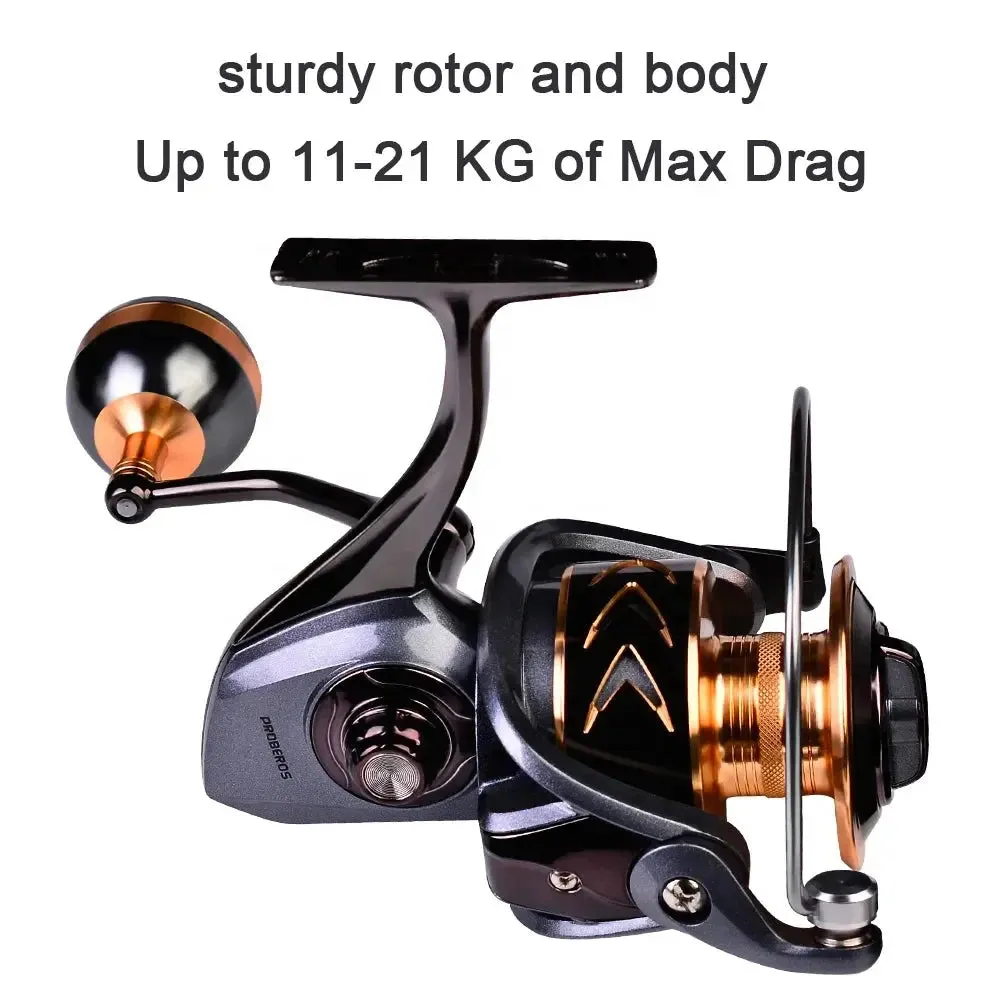 Lureswholesale® CNC Metal Spool Spinning Fishing Reel