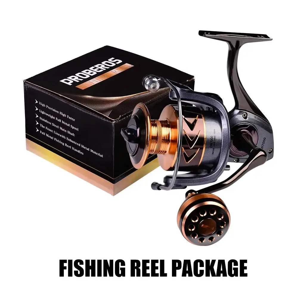 Lureswholesale® CNC Metal Spool Spinning Fishing Reel