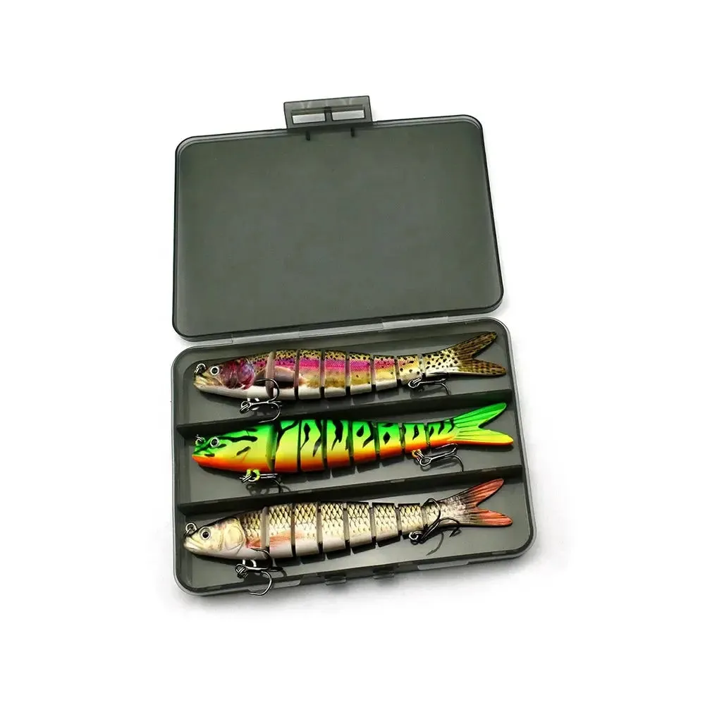 Lureswholesale® fishing segmented lure wobbler set