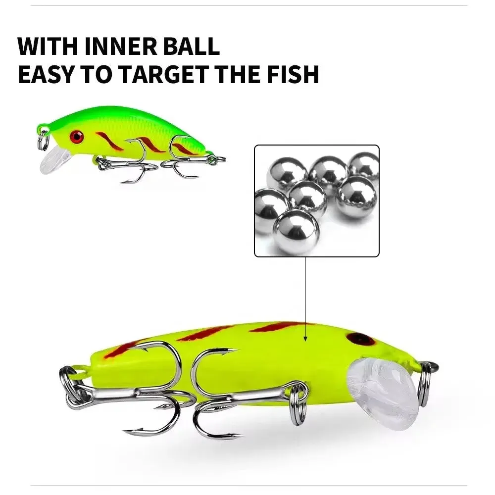 Lureswholesale® Floating Mini Minnow Fishing Lure