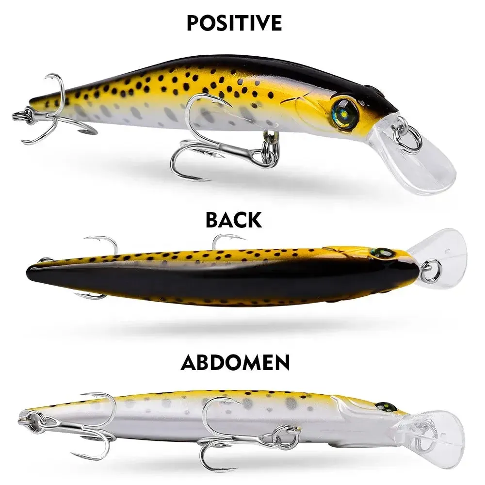 Lureswholesale® Floating Minnow Lure 3g 11.5g 24.5g