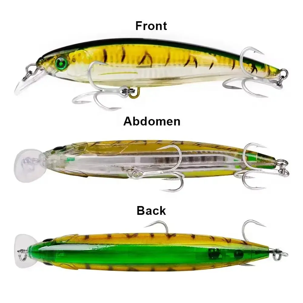 Lureswholesale® Jerkbait Minnow Lures for Freshwater And Saltwater